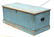 ca 1800 NY State pine dovetailed blanket chest w molded