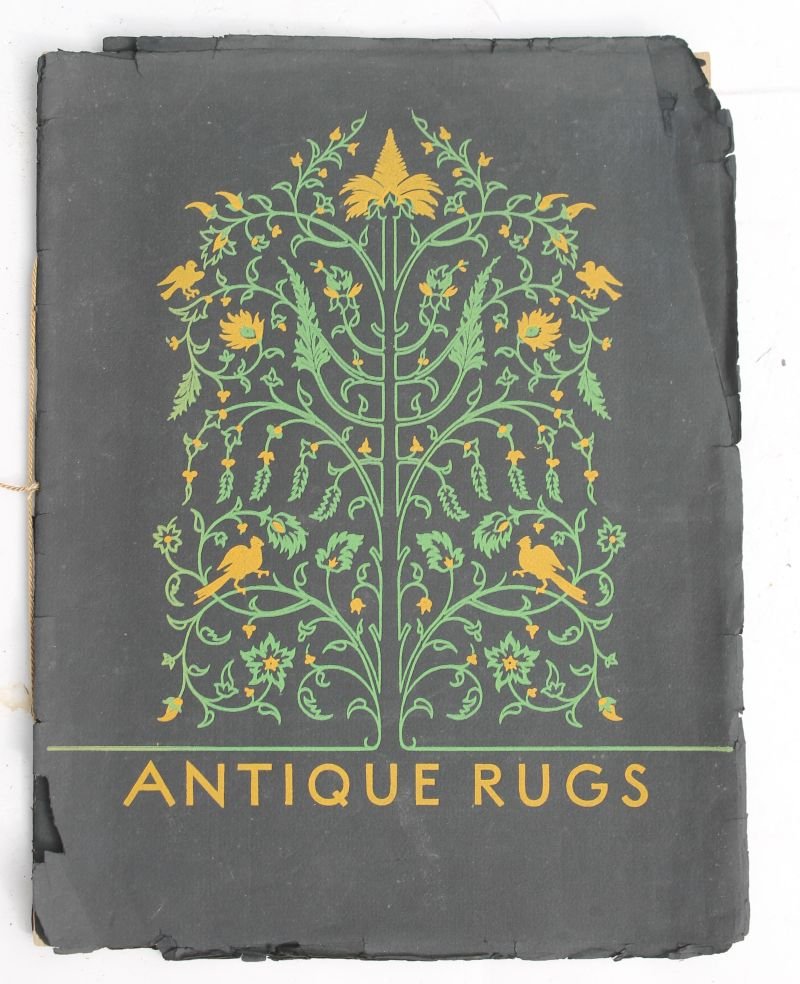 Interesting piece of ephemera - "A Private Exhibit And: Interesting piece of ephemera - "A Private Exhibit And Sale of Late XVII & XVIII Persian and Turkish Rugs" catalogue for an exhibit held at Tiffany Studios on Madison Ave