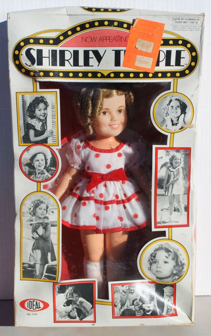 ca 1973 Ideal "Shirley Temple" in "Stand Up & Cheer": ca 1973 Ideal "Shirley Temple" in "Stand Up & Cheer" outfit all original in box