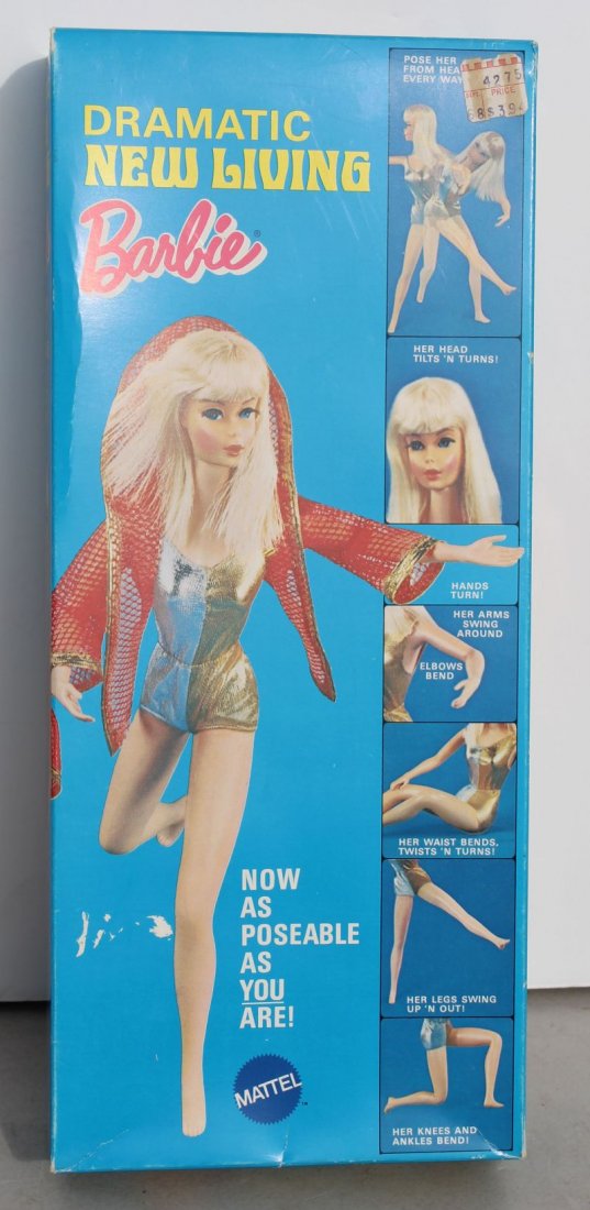 dramatic new living barbie