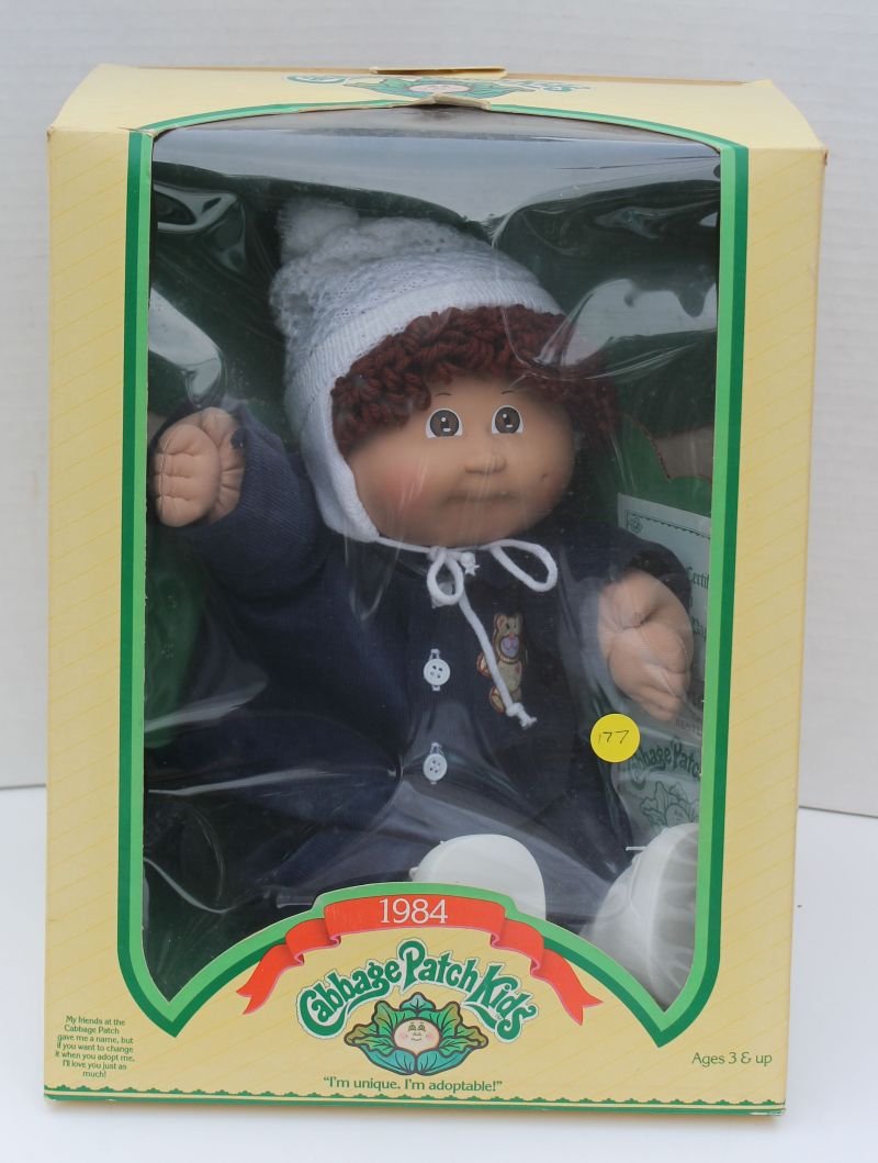 1984 orig boxed Cabbage Patch Kid named "Rhett Bentley": 1984 orig boxed Cabbage Patch Kid named "Rhett Bentley"