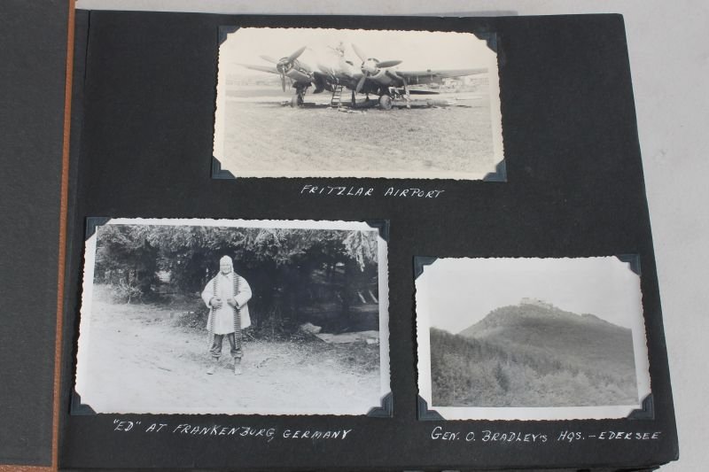 collection of approx 125 orig WWII photographs of: collection of approx 125 orig WWII photographs of Germany in ruins, weapons, Buchenwald & bodies, etc