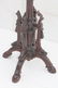 Victorian Renaissance carved walnut inset marble top ro - 2