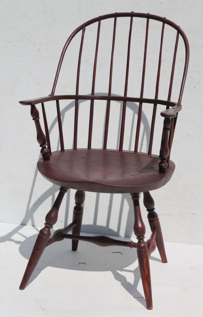 wonderful ca 1780 CT Shoreline Windsor bow back (1 of 3)