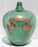 Large antique green glass apothecary bottle "Cannabis