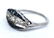 Beautiful platinum Art Deco diamond & sapphire ring - 2
