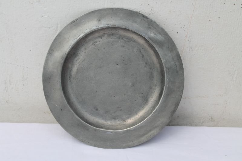 very early sgnd John Carpenter (1711-1747) 9 1/2" (1 of 3)