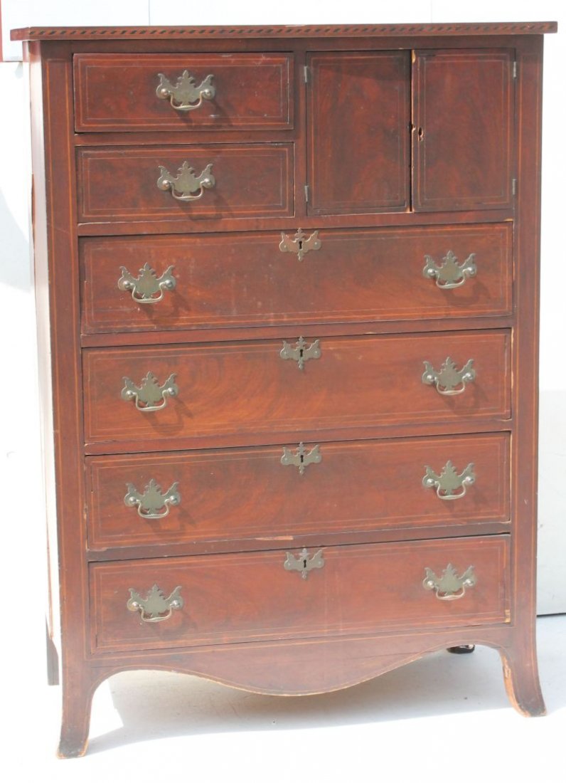 period Hepplewhite ca 1790's rare form Baltimore area (1 of 4)