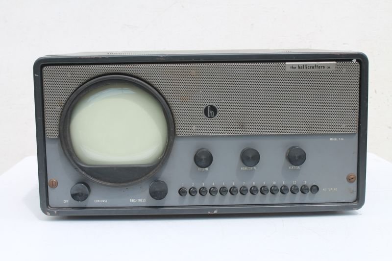 Hallicrafters Television Model T-54... 10" tall x 20" (1 of 5)