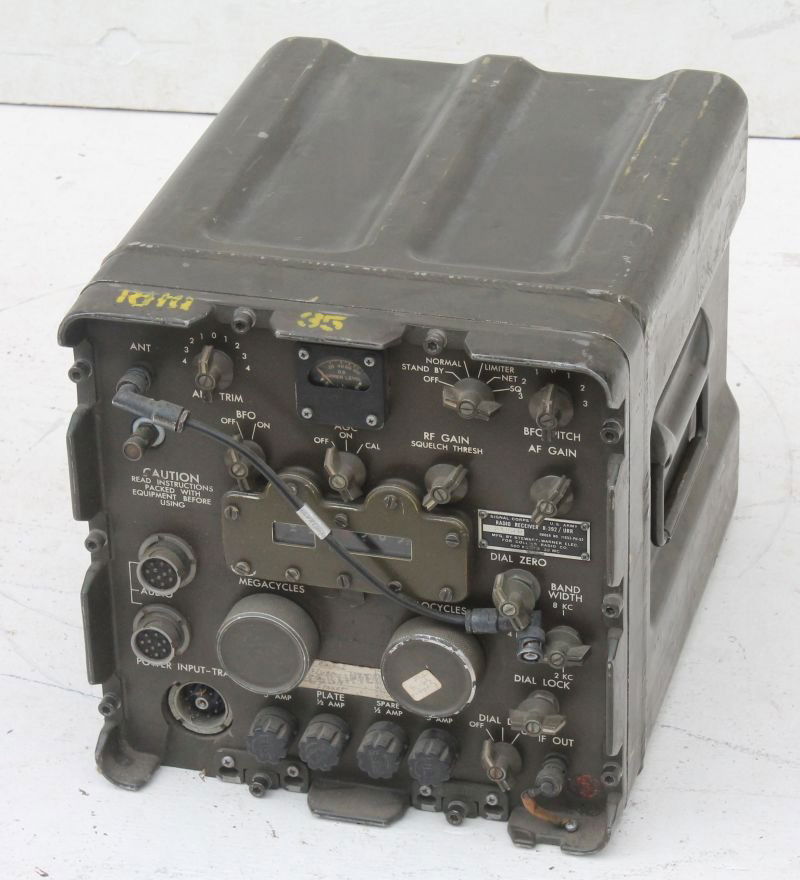 Military Signal Corps Radio Receiver R-392 by Stewart (1 of 5)