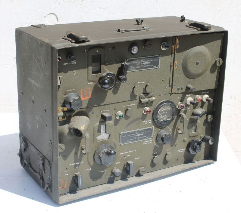 Military Signal Corps Radio Receiver & Transmitter