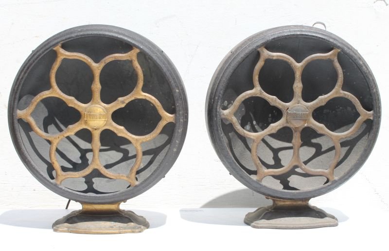 2 Atwater Kent Speakers - 15" tall x 13 1/2" wide (1 of 4)