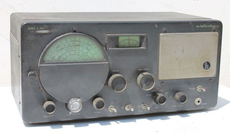 Hallicrafters Model S-40A Radio Receiver - 8 1/2" tall (1 of 4)