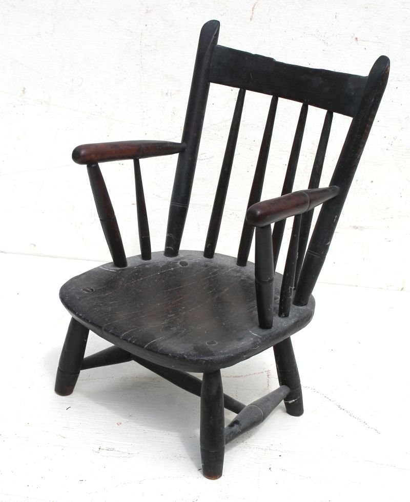 early period rabbit ear child's splay legged hoopskirt (1 of 2)