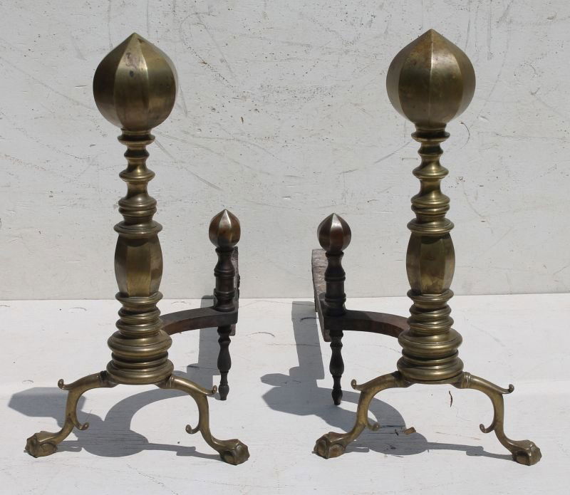 lg & powerful pr of early to mid 19thC Philadelphia (1 of 3)