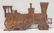 wonderful lg ca 1900 American sheet iron locomotive