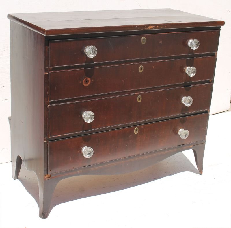 period Hepplewhite ca 1800-1815 CT River Valley cherry (1 of 3)