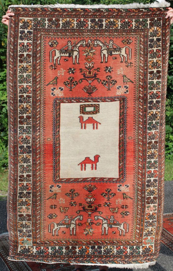 3'4"x5'6" semi-antique NW Persian Oriental area rug (1 of 1)