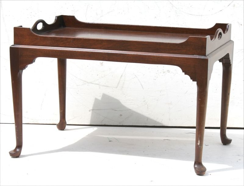 QA style mahog small coffee or tea table - 31" x 21" x: QA style mahog small coffee or tea table - 31" x 21" x 21" tall
