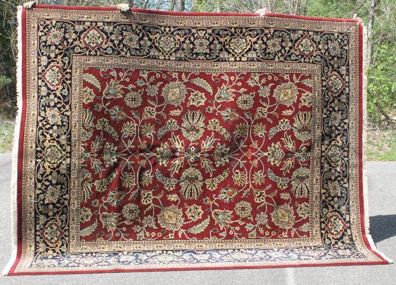 7'10"x9'6" Kashan Oriental rm size rug (1 of 1)