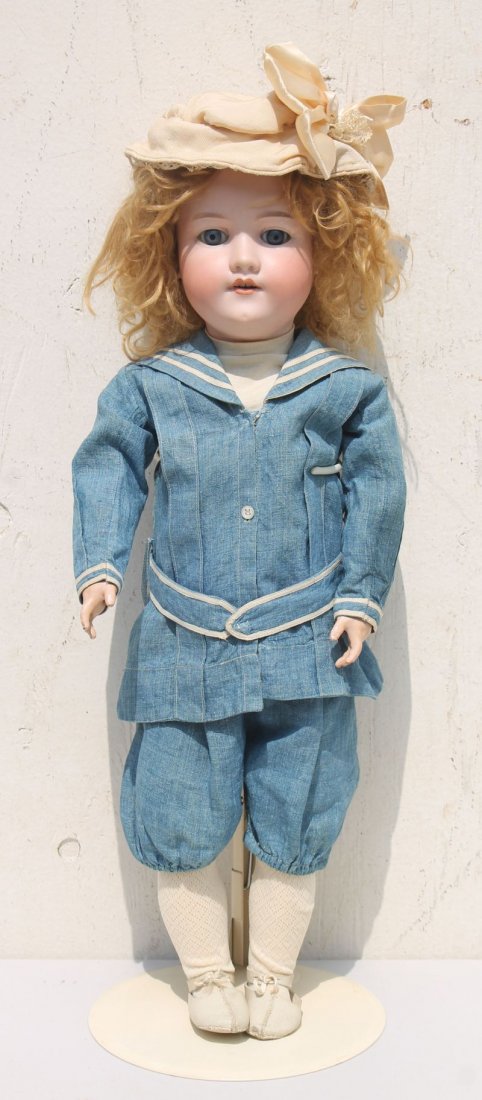 Antique Armand Marseille #390 German doll w bisque (1 of 4)