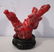 Red Coral branch Chinese Primitive Shoulao figure - 2