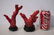 Red Coral branch Chinese Primitive Shoulao figure - 4