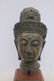 lot of 2 Tibetan bronze Buddha heads - 8" tall & 4 1/2" - 3