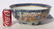 large 18thC Chinese porcelain bowl - 13" diam x 5 1/4" - 3