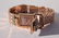 Fine 14k rose gold Art Deco ruby diamond covered watch - 2
