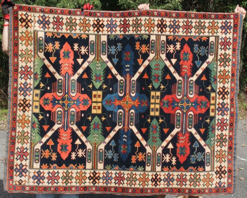 5'3"X6'6" Seichor Kuba Oriental area rug (1 of 1)