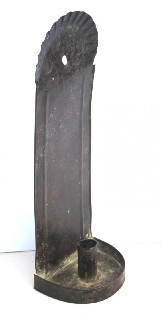 lot of 2 early to mid 19thC New England sconces - 1 a (1 of 5)