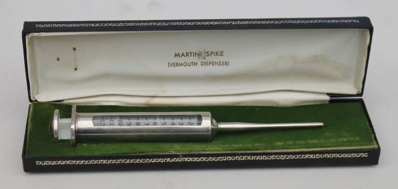 sgnd Gorham sterling silver martini spike/vermouth (1 of 4)