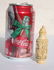 Japanese carved snuff bottle w temple scene dec - 3" - 2