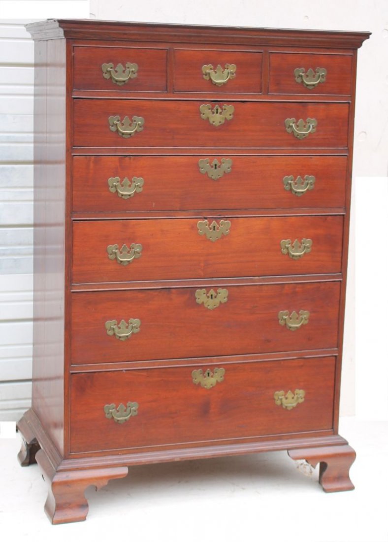 period Chippendale ca 1780 Charleston, SC black walnut (1 of 3)