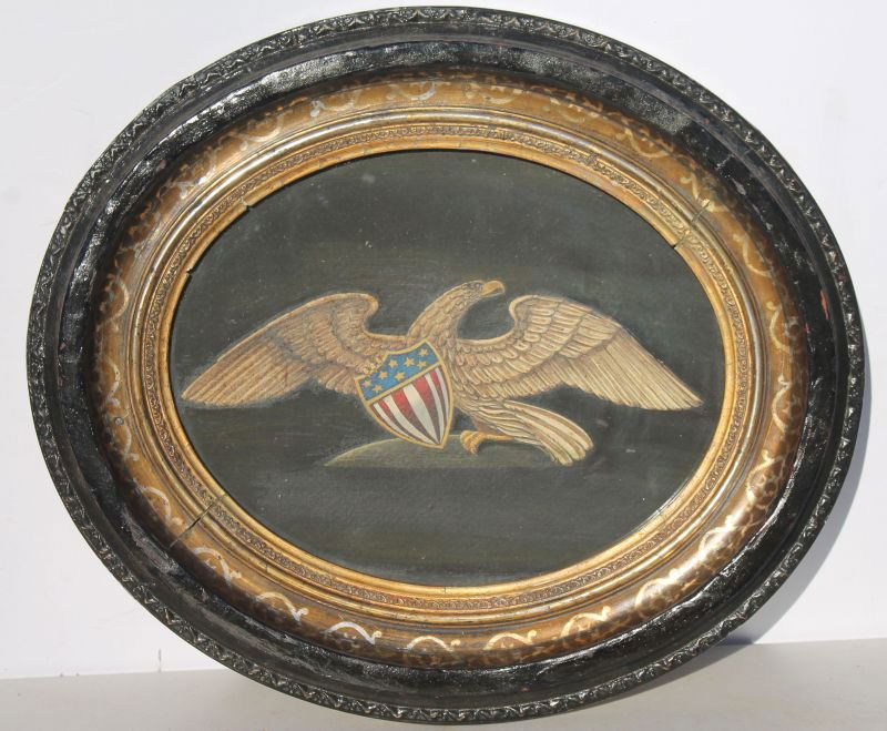 2nd Quarter 19thC excellent Patriotic Eagle w shield 7 (1 of 3)