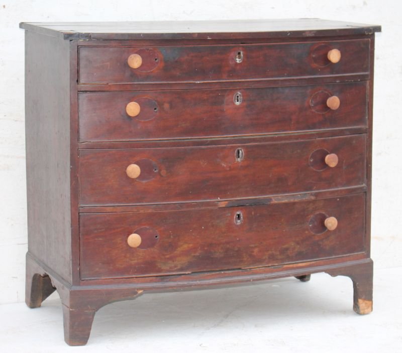 Barn found New England period Hepplewhite ca 1790's 4 (1 of 2)