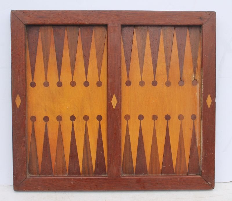 fine turn of the century American mixed hard wood (1 of 2)