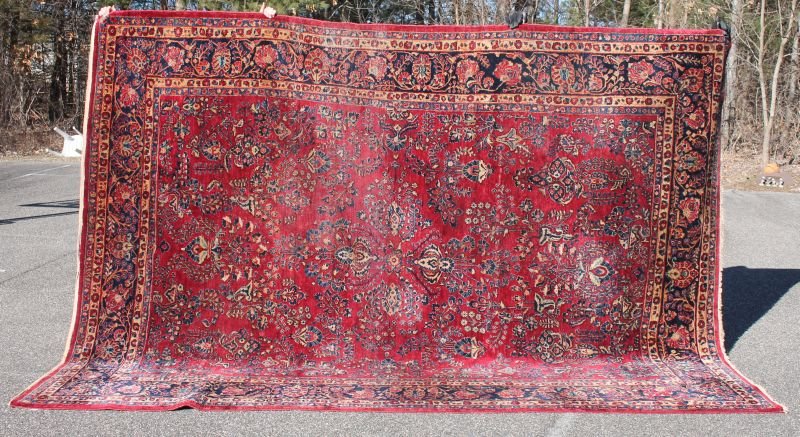 8'6"x12' antique Persian Sarouk Oriental rm size rug (1 of 1)