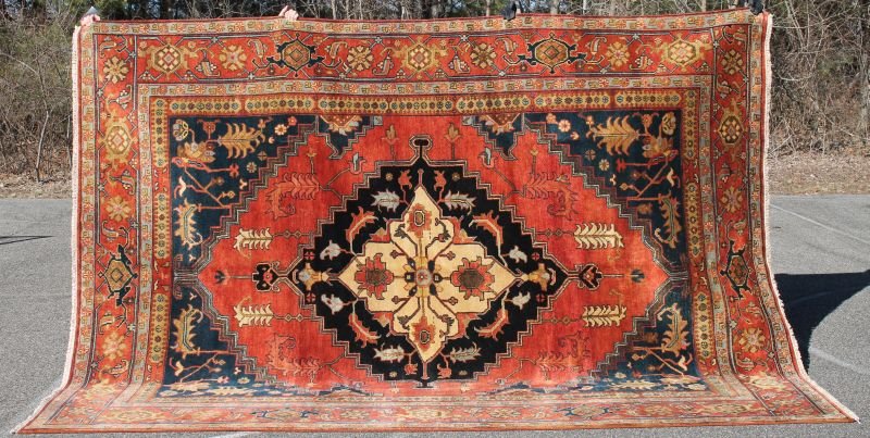 Beautiful 8'10"x12' Serapi Oriental rm size rug (1 of 1)