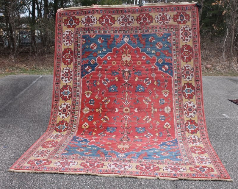 8'1"x11'9" Karastan made "Turkish Church" pattern room (1 of 2)