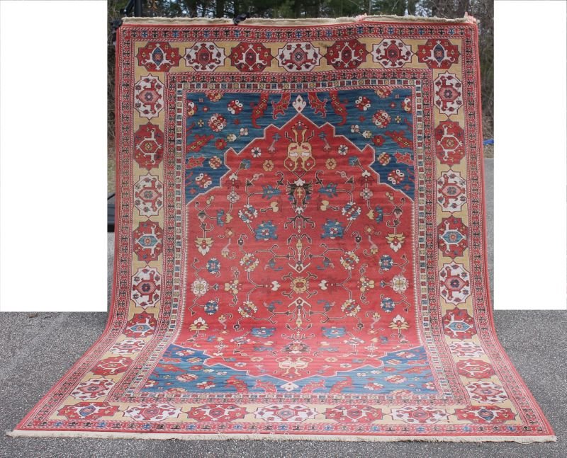 8'1"x11'9" Karastan made "Turkish Church" pattern room (1 of 2)