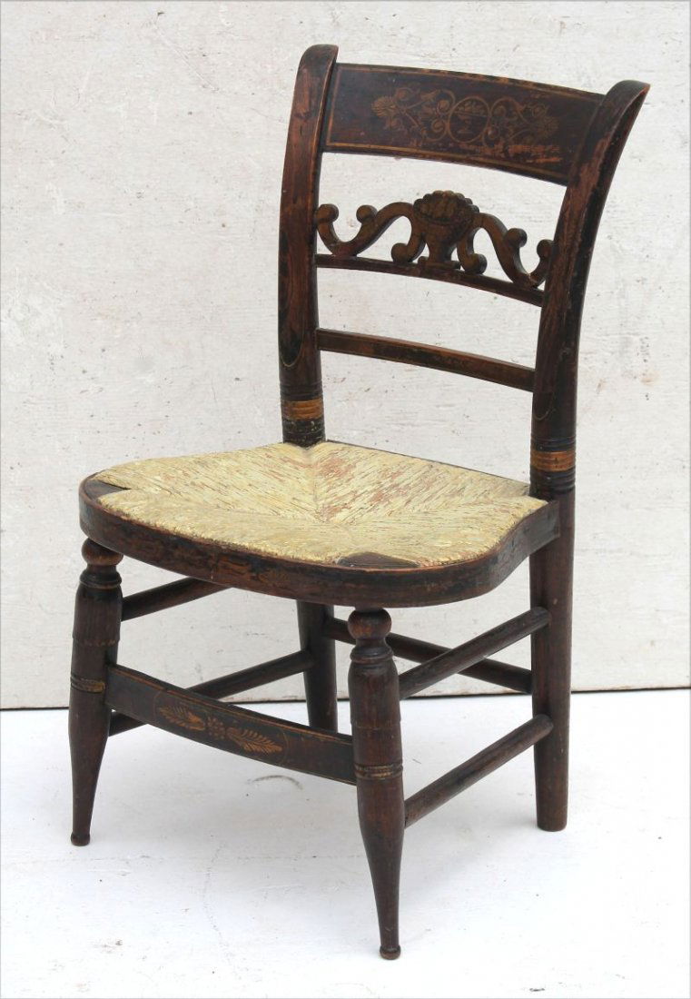 wonderful early 19thC period Sheraton thumb back (1 of 3)