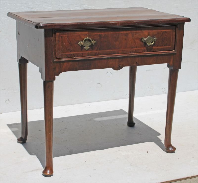 Fine early 18thC (1700-1720) George I lowboy in fancy (1 of 4)