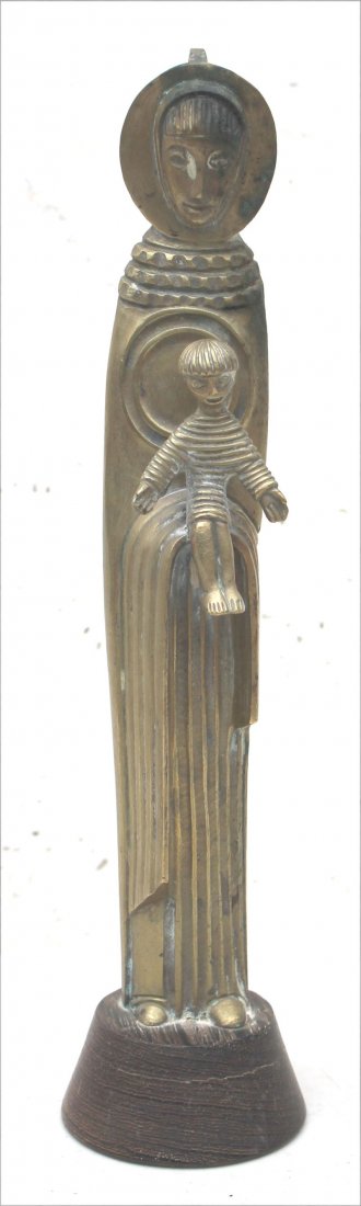 Jean Lambert Rucki (1888-1967 French) bronze sculpture (1 of 4)