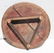 ca 1680's rare 3 legged triangular stretcher base - 2