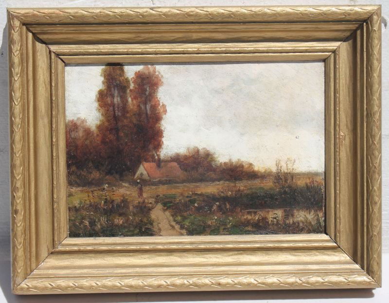 Wm Henry Hilliard (1836-1905) "Golden Hours, near the (1 of 5)