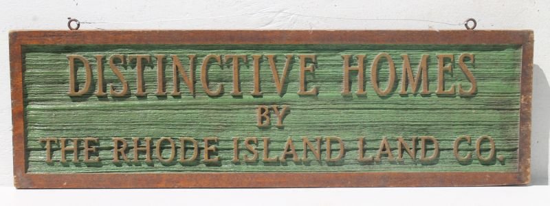 turn of the century RI mahog relief carved single plank (1 of 2)