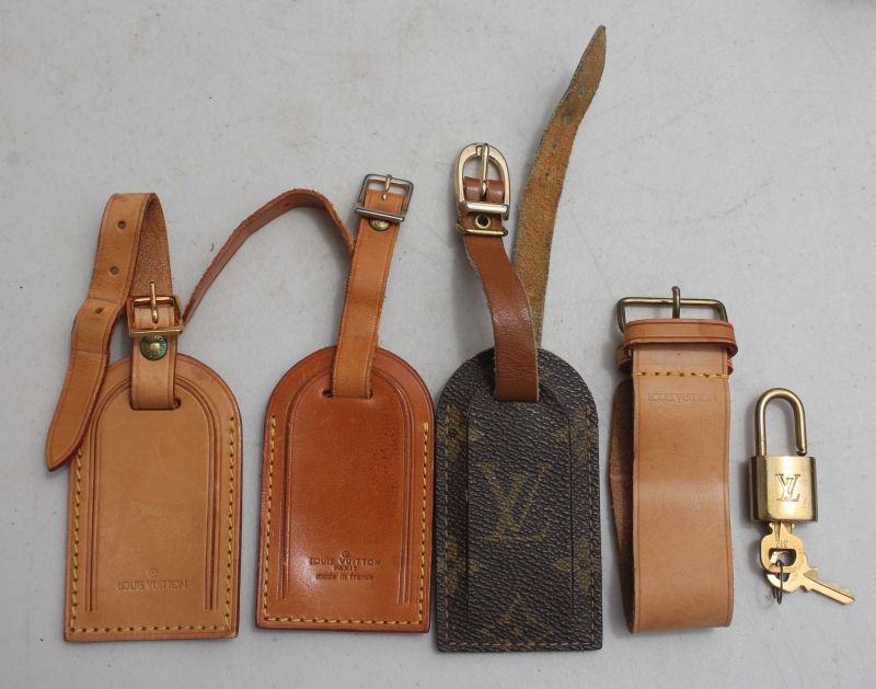 5 vintage authentic Louis Vuitton items incl 3 luggage (1 of 5)