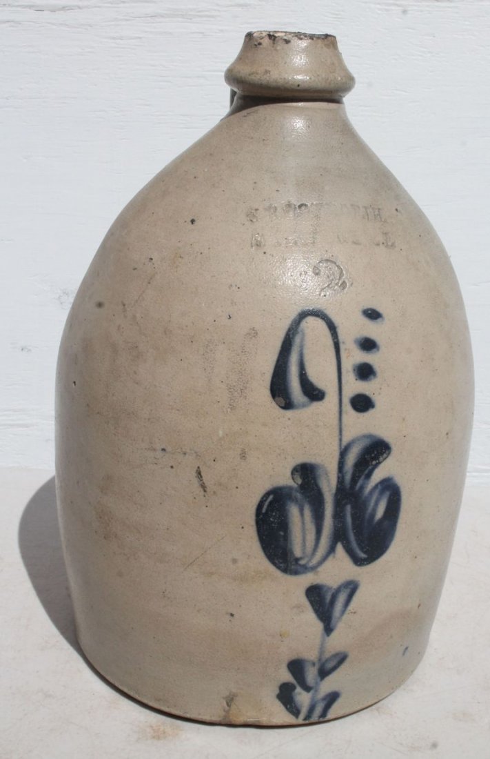 S. Bosworth Hartford, CT 2 gal stoneware crock w (1 of 3)